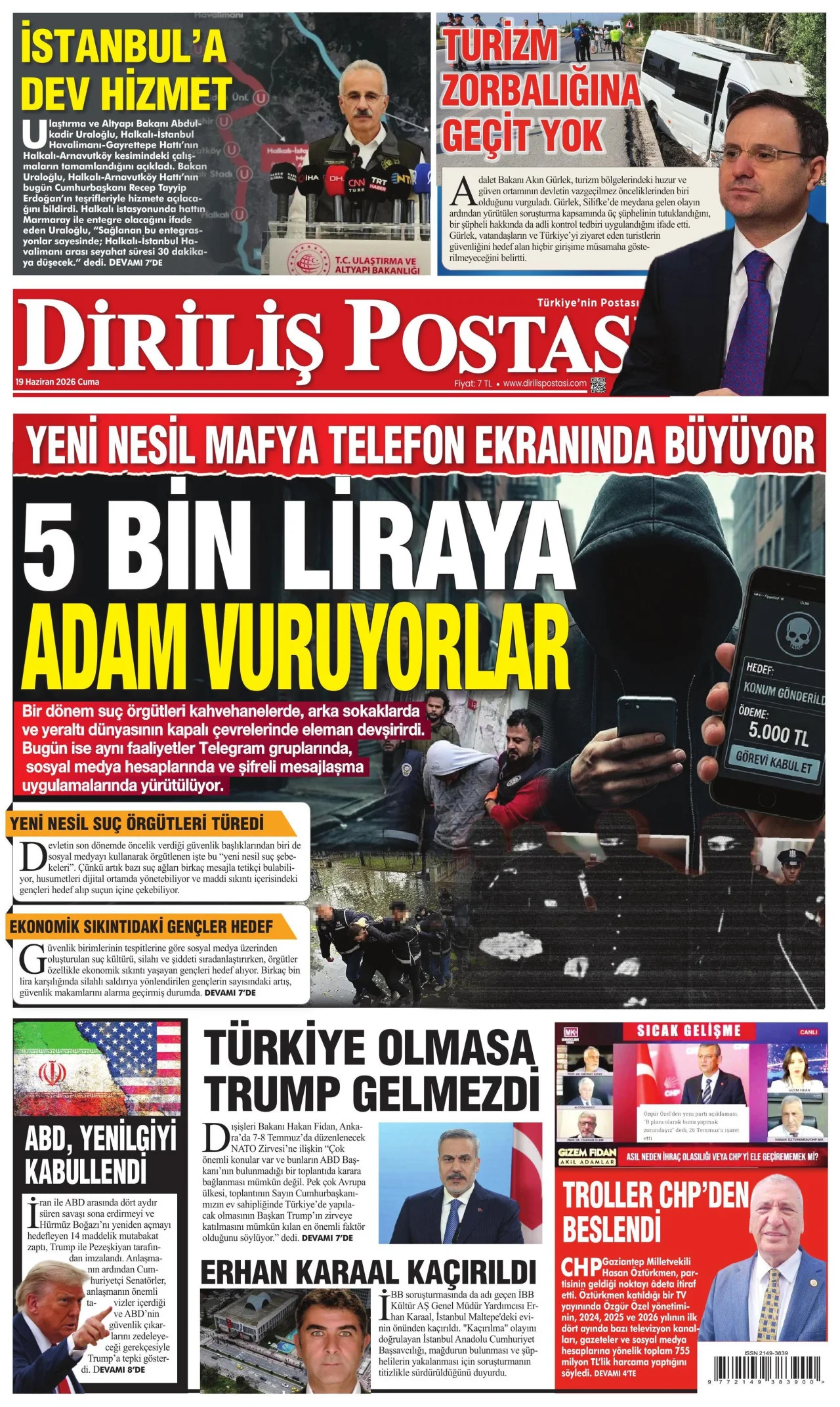 Diriliş Postası Bugun