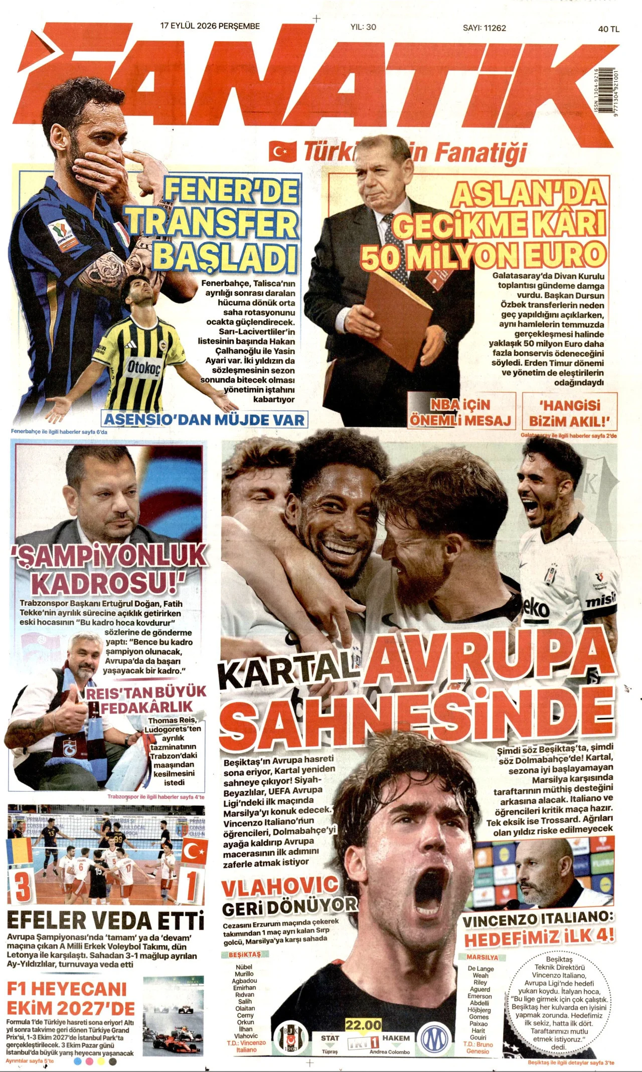 Fanatik Bugun