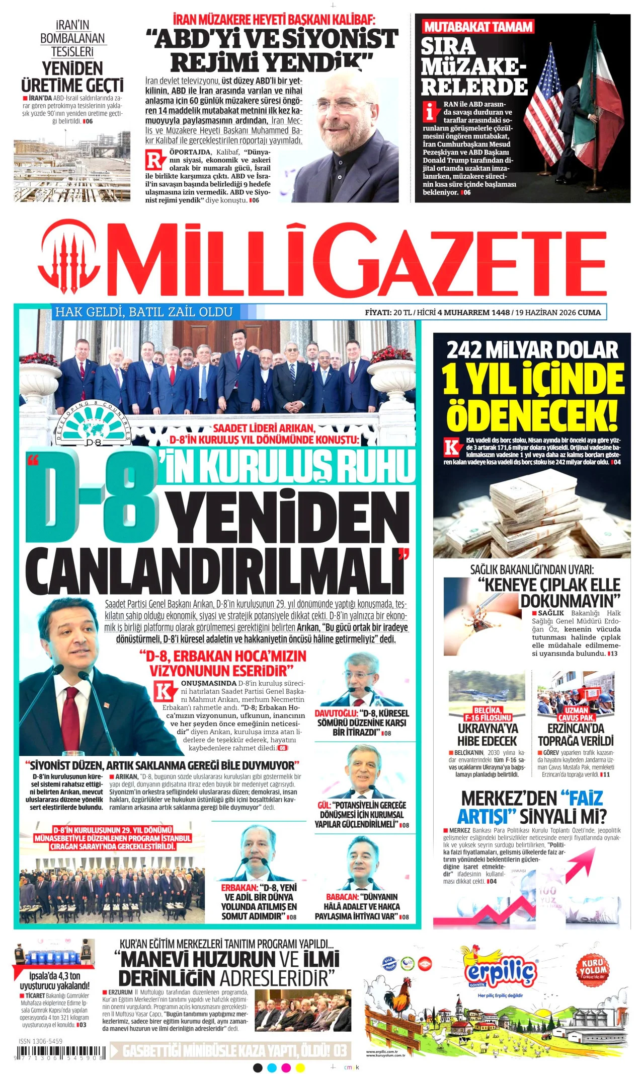 Milli Gazete Bugun