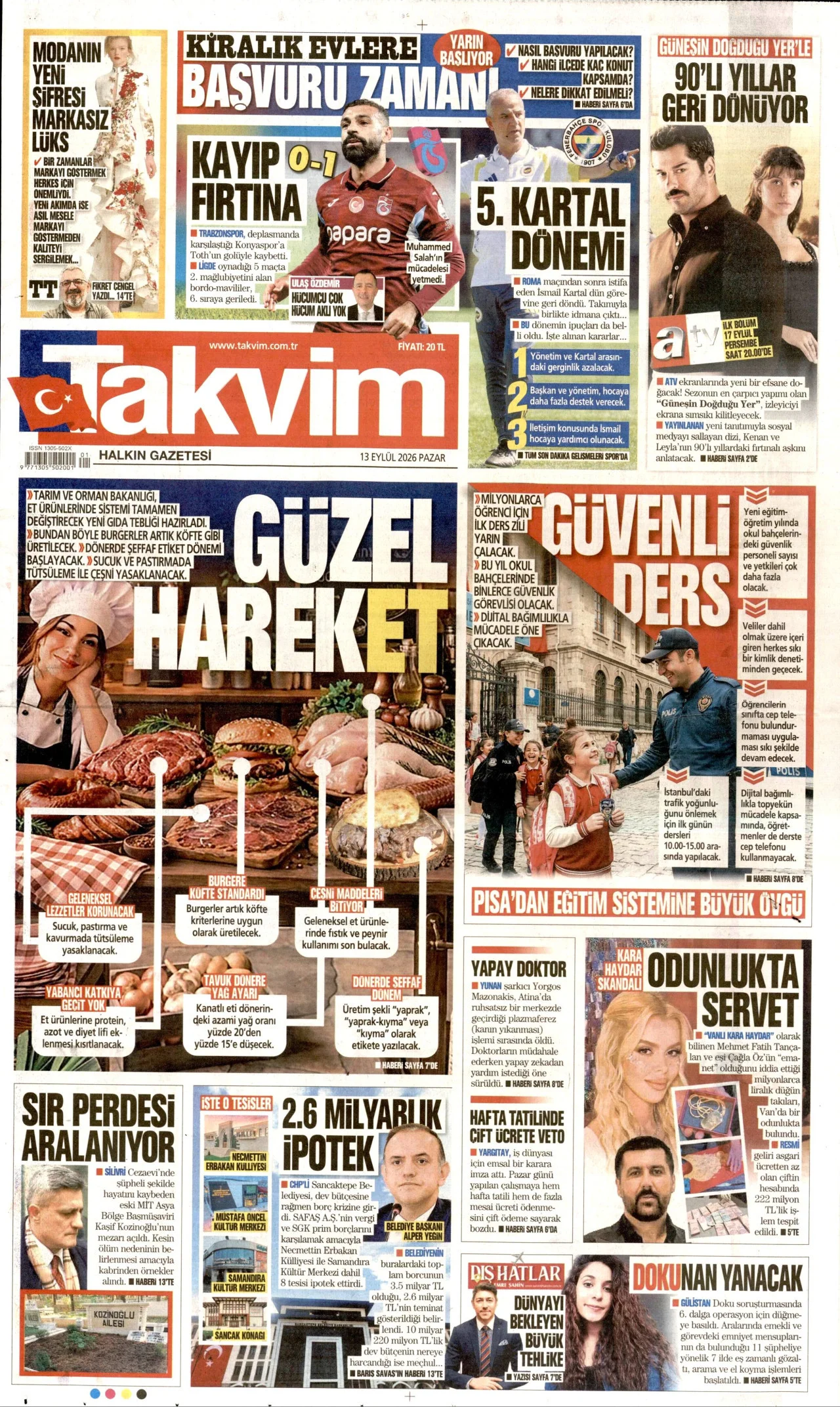 Takvim Bugun
