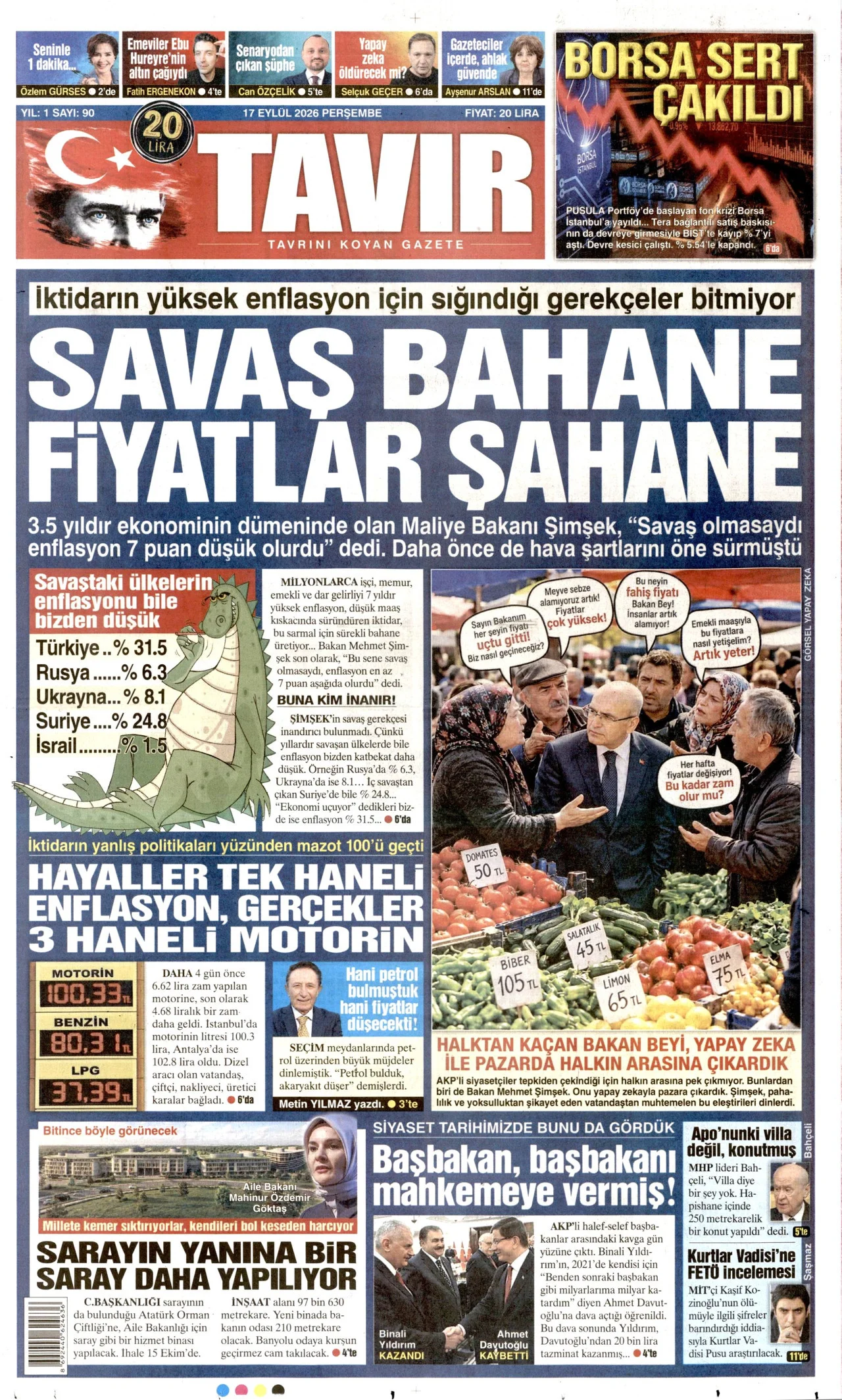 Tavır Gazetesi Bugun