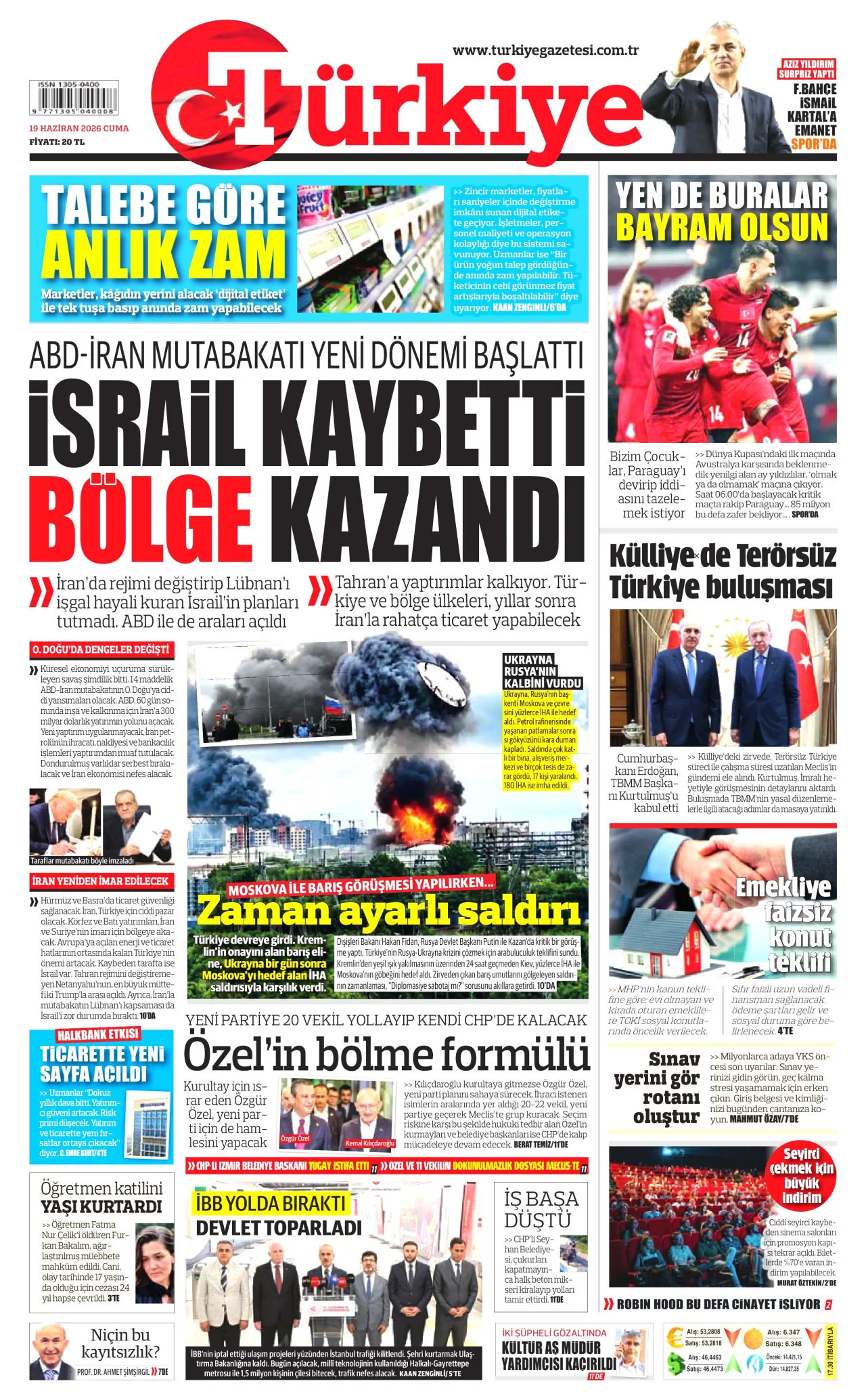 Türkiye Gazetesi Bugun